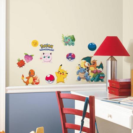 Muursticker Pokemon RoomMates Iconic