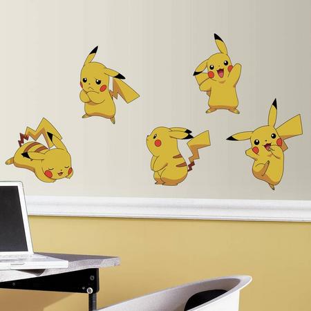 Muursticker Pokemon RoomMates Pikachu