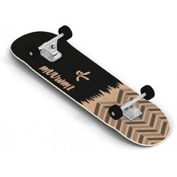 Muuwmi skateboard Forest 20 x 79 cm hout zwart/bruin