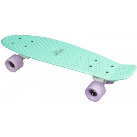 Muuwmi skateboard No Rules 57 x 15 cm hout mintgroen