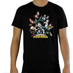 My Hero Academia - Heroes T-Shirt Black