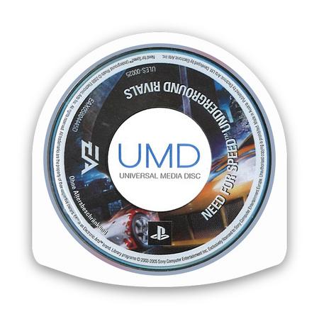 Need for Speed Underground Rivals (losse UMD)