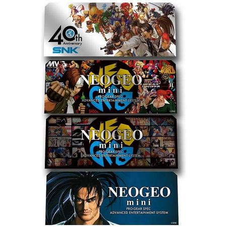 Neo Geo Mini Character Stickers