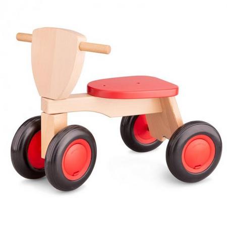 New Classic Toys Road Star Junior Vrijloop Rood/Bruin