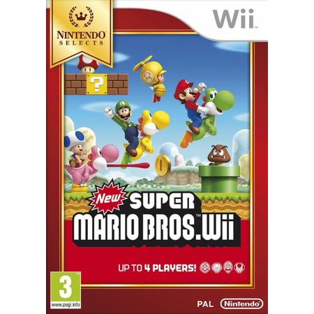 New Super Mario Bros Wii (Nintendo Selects) (zonder handleiding)