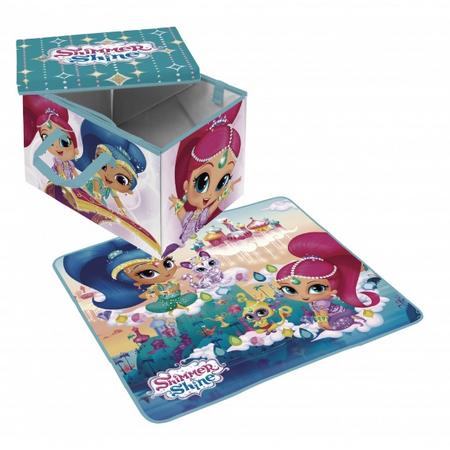 Nickelodeon Shimmer & Shine opbergbox/speelmat 30 x 30 x 30 cm
