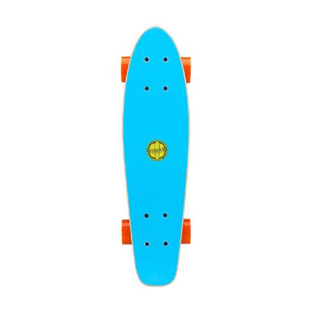 Nijdam skateboard 22.5 inch - Free Flip Board - blauw