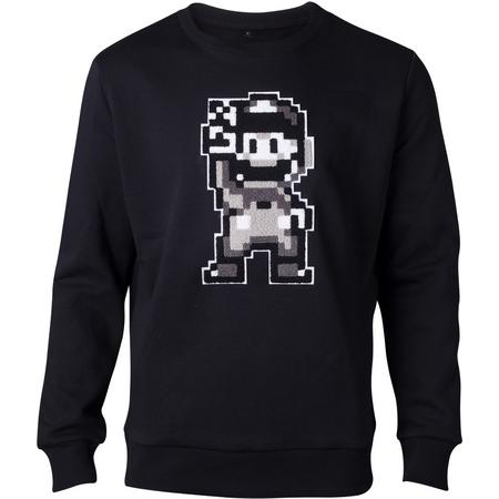 Nintendo - 16bit Mario Peace Men\s Sweatshirt