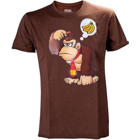 Nintendo - Donkey Kong. Brown T-Shirt