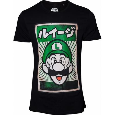 Nintendo - Propaganda Poster Luigi T-shirt