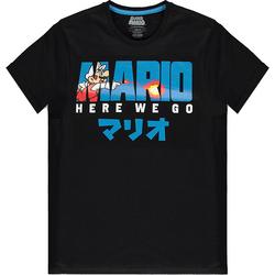 Nintendo - Super Mario Fire Mario Men\s T-shirt