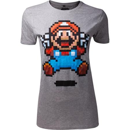 Nintendo - Super Mario Jump Pixel Art Women\s T-shirt