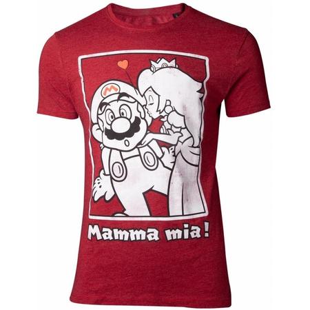 Nintendo - Super Mario Peach Kiss T-shirt