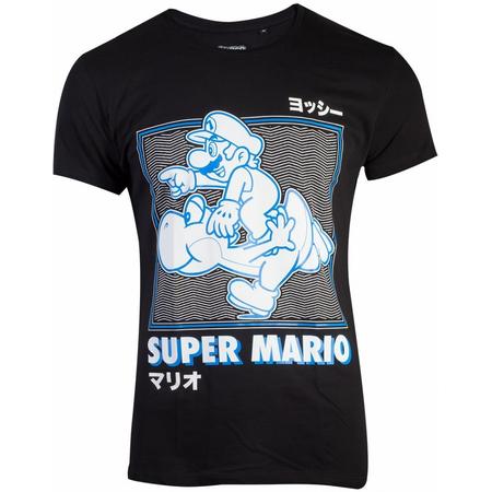 Nintendo - Super Mario Running With Yoshi Men\s T-Shirt