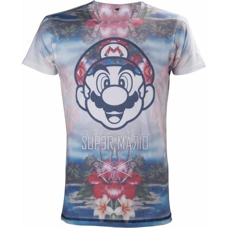 Nintendo - Tropical Mario Men\s T-shirt