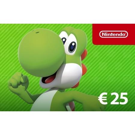 Nintendo tegoed 25 EURO NL (digitaal)