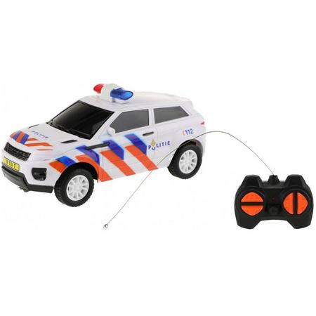 Op afstand bestuurbare Nederlandse politieauto