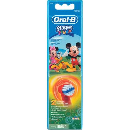 Oral-B Vitality Kids opzetborstels - set van 2 - assorti