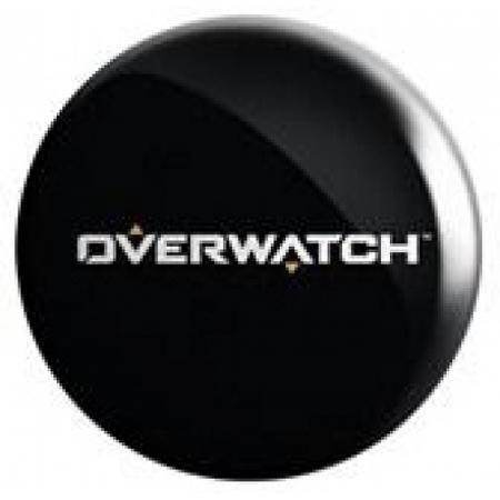 Overwatch Button - Black Overwatch