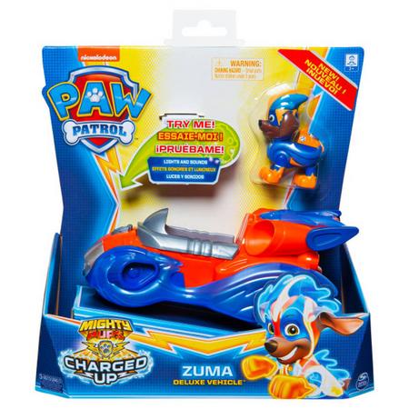 PAW Patrol Mighty Pups Charged Up voertuig Zuma
