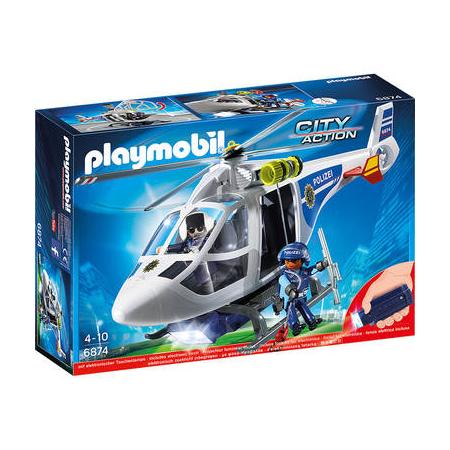 PLAYMOBIL 6874 City Action politie helikopter