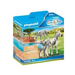 PLAYMOBIL Family Fun zebra\s met baby 70356