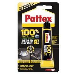 Pattex multilijm 100 % Repair Gel, tube van 20 g, op blister