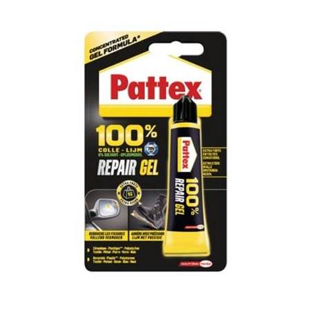Pattex multilijm 100 % Repair Gel, tube van 20 g, op blister