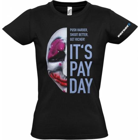 Payday 2 Girl-Shirt Hoxton Mask