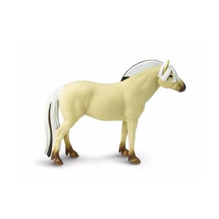 Plastic fjord paard 14 cm
