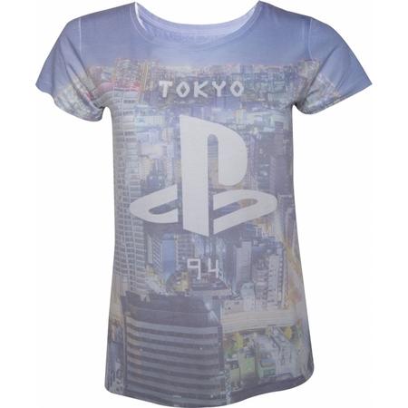 PlayStation - Ladies All Over Print T-Shirt