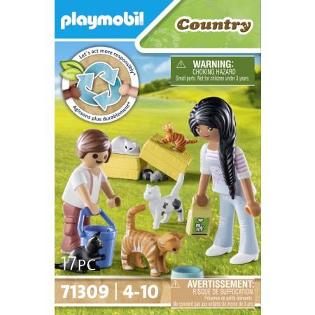 PlaymobilÂ® country 71309 kattenfamilie