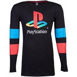 Playstation - Logo & Arms Striped Longsleeve T-shirt