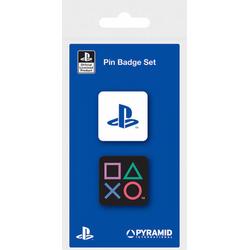 Playstation Enamel Pin Badge Set