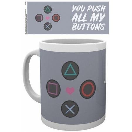 Playstation Mug - Push My Buttons