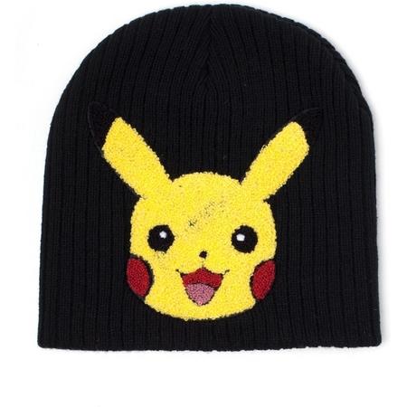 Pokemon - Chenille Embroidered Pikachu Beanie
