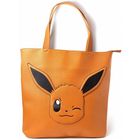 Pokemon - Eevee Tote Bag With All Over Printed Lining