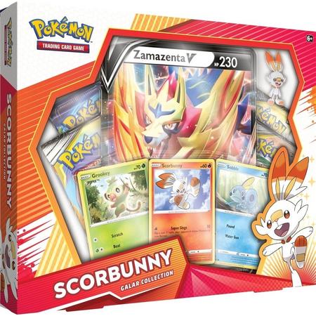 Pokemon TCG Galar Collection Box - Scorbunny & Zamazenta