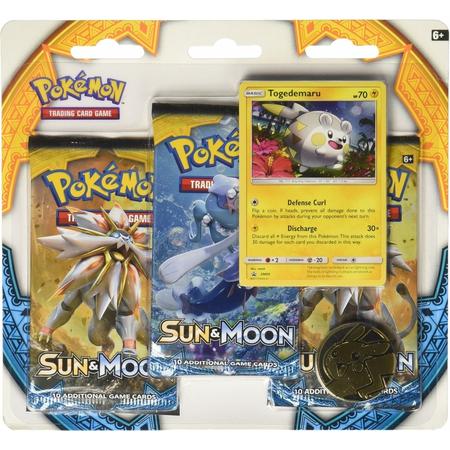 Pokemon TCG Sun & Moon 3-Pack Togedemaru
