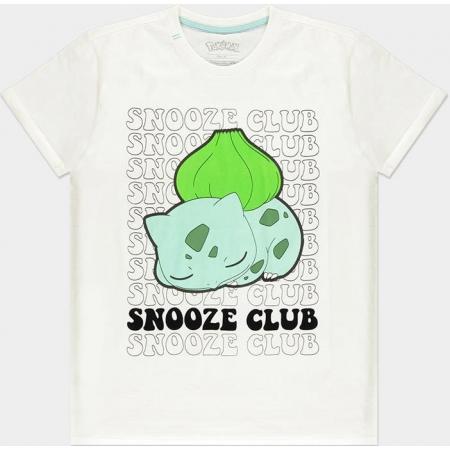 Pokémon - Bulbasaur Snooze Club Men\s T-shirt