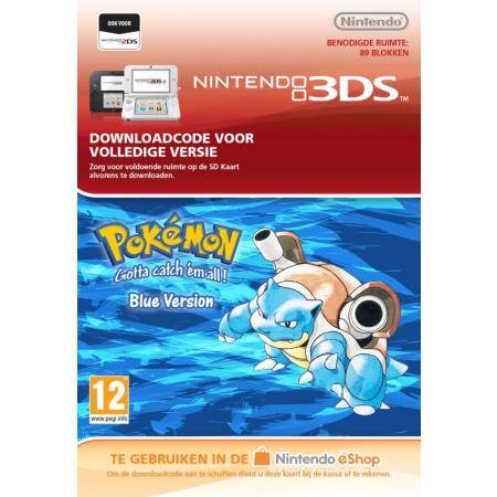 Pokémon Blue Edition Virtual Console