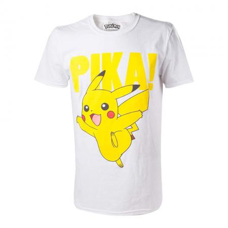 Pokémon T-shirt Pikachu Printed Crewneck - maat L