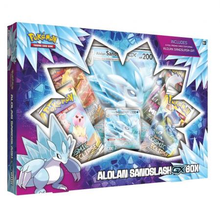 Pokémon TCG Alolan Sandslash GX box