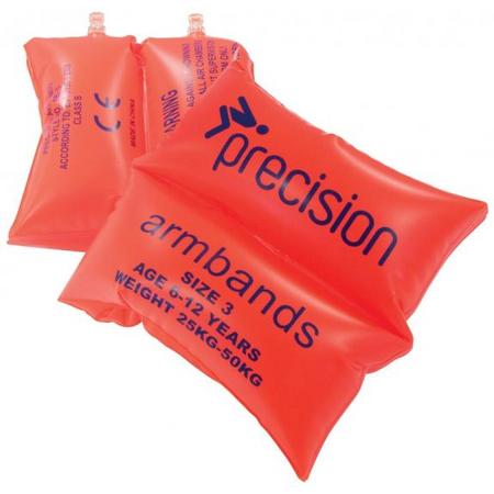 Precision zwemvleugeltjes PVC one-size rood 2 stuks