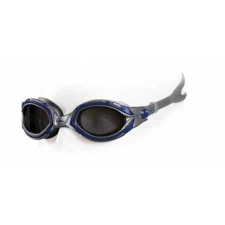 Professionele zwembril met UV bescherming voor volwassenen zwart