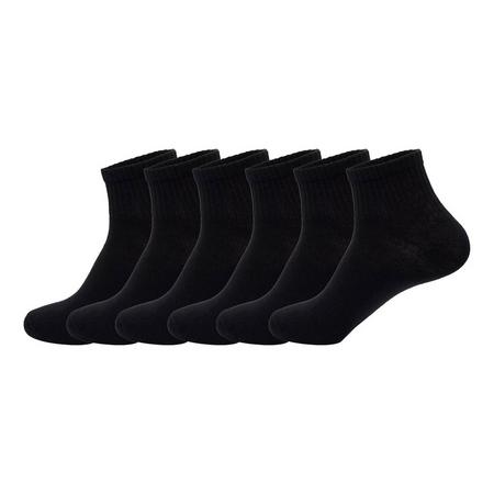REEBOK 6 paar sokken Zwart