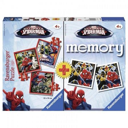 Ravensburger Spel Memory & Puzzel Spiderman