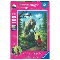 Ravensburger puzzel 100 stukjes roodkapje en de wolf