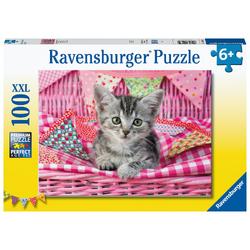 Ravensburger puzzel 100 stukjes schattig katje