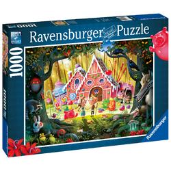 Ravensburger puzzel 1000 stukjes Hans en Grietje pas op!